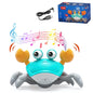 Cute Sensing Crawling Crab Baby Toy